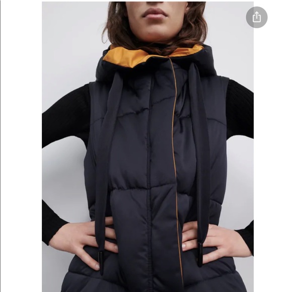 Zara reversible padded vest - Picture 3 of 7